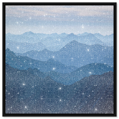 Blue Ridges II Print by Oliver Gal