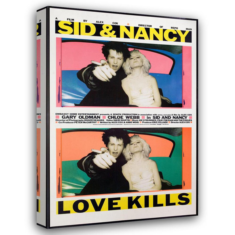 Sid and Nancy, 24" H x 16" W
