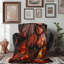 Burning Gem - couverture sherpa 1 pièce de qualité supérieure 0109-100794420