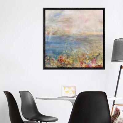Maybe a Dream 1 Piece Single Picture Frame and Floater Frame Painting on Canvas