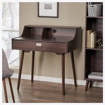Secrétaire avec bahut Verdugo de P 23,62 po x l 32, 68 po x H 35, 43 po