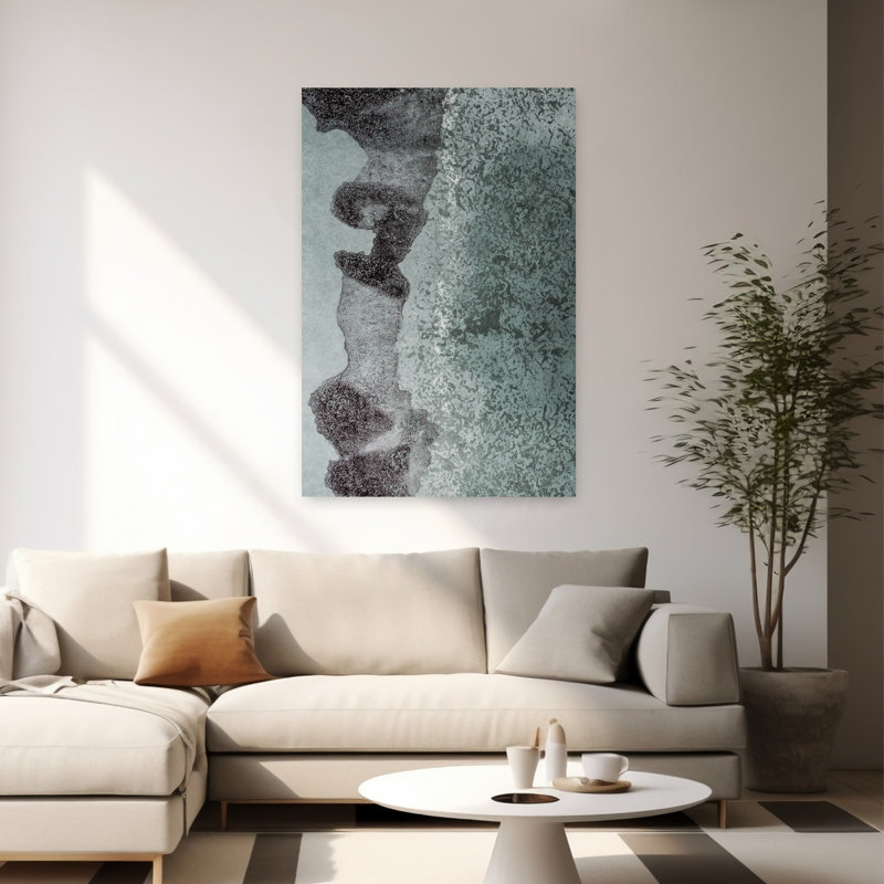 Art contemporain contemporain abstrait, H 60 po x l 40 po