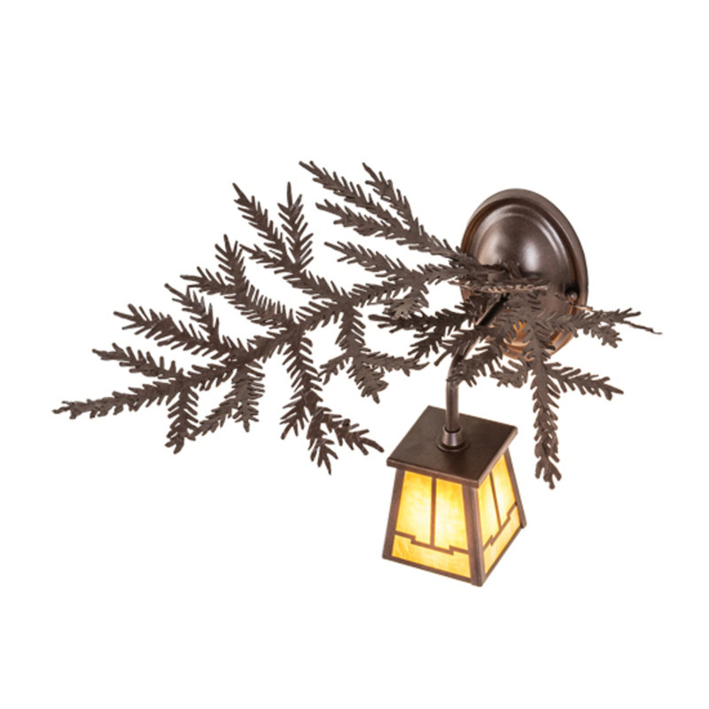 Pine Branch 1 - Light Armed Sconce