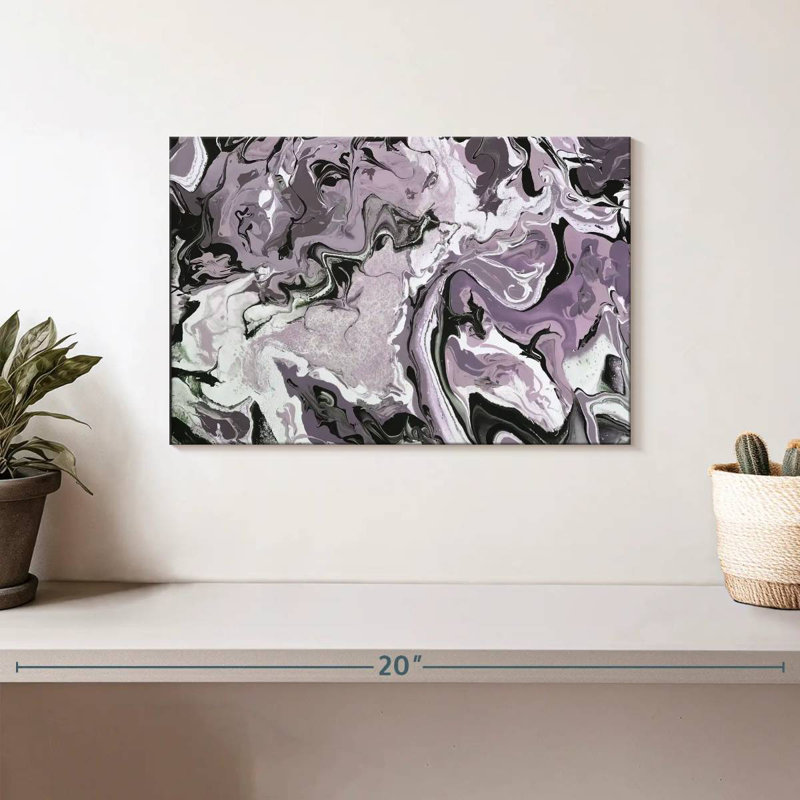 Avery Abide Plum, 8" H x 12" W