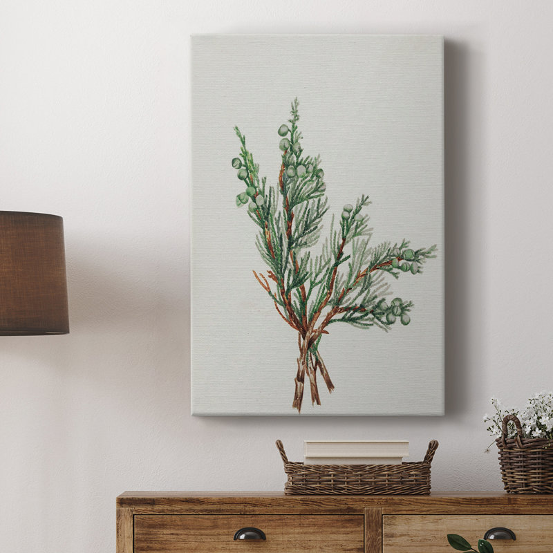 Imprimé floral rétro CCDXL III - Cavas enveloppés de galerie, H 60 po x l 40 po