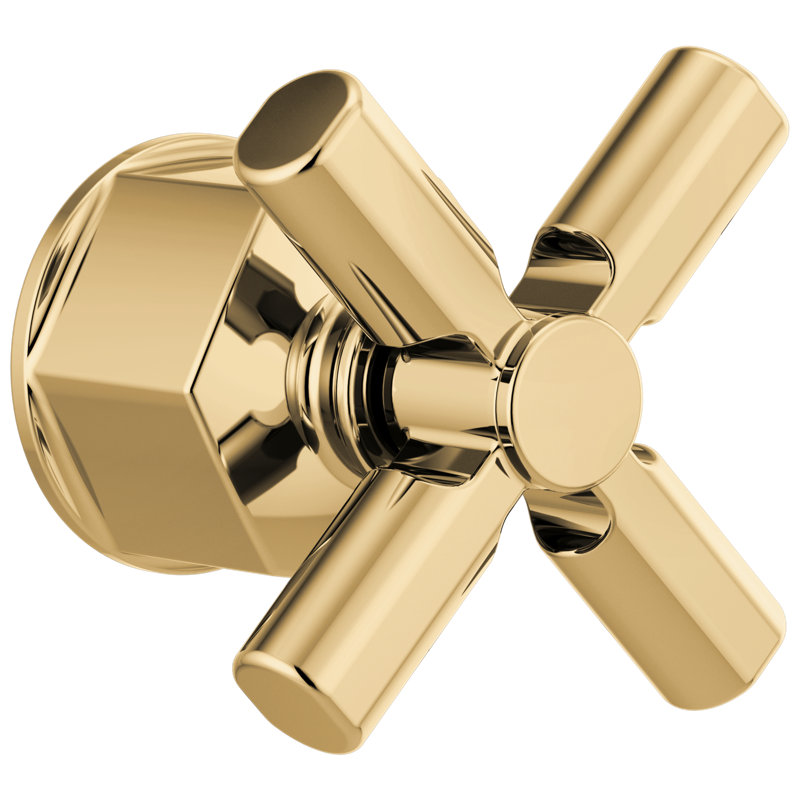 Invari™®Sensori® Thermostatic Valve Trim, Polished Gold, Cross