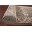 Tapis de couloir oriental vert et ivoire All-Over Oushak 3 x 10