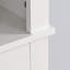 Armoire de rangement pour salle de bain en bois au-dessus de la toilette avec tablette réglable 23,62 x 7,72 x 67,32 po