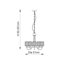 Ampelius 5 - Light Waggon Wheel Chandelier