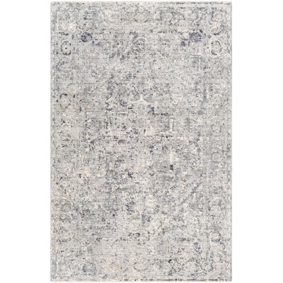 Tapis bleu clair / gris Chertsey