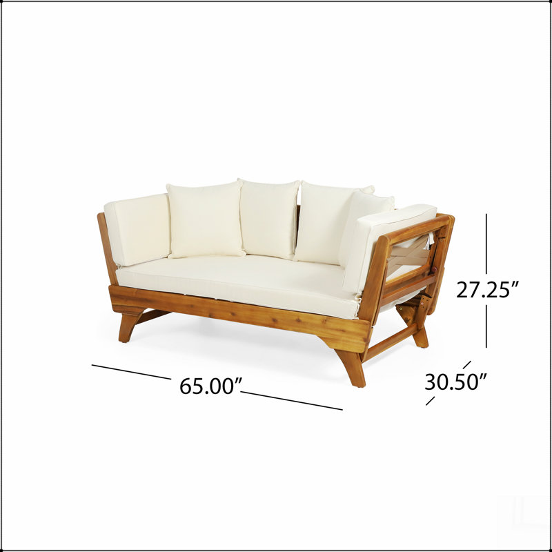 Lit de jour serein, Beige