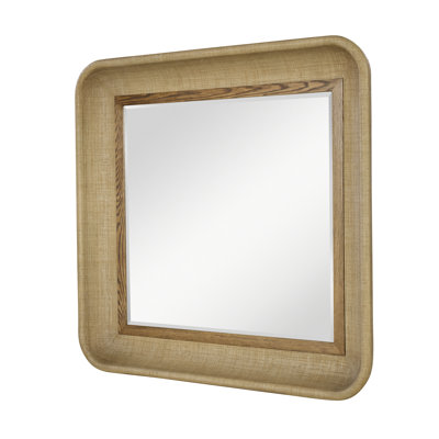 Caribe Rectangle Solid Wood Mirror