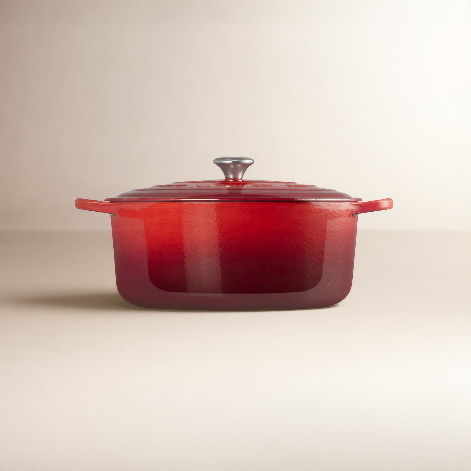 Le Creuset Enameled Cast Iron Dutch Oven, 13.25 quarts, Cerise