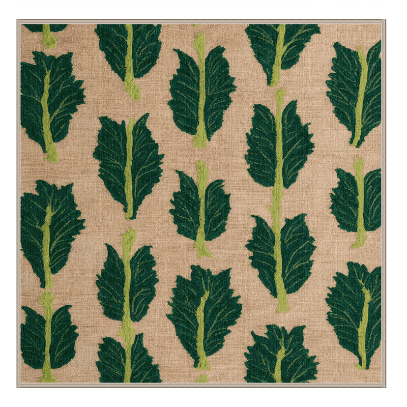  Tapis lavable Choy Sum, Rectangulaire 2 pi x 3 pi