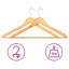 Harwick Wood Standard Hanger-358416739