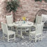 Laguna 4 - Person Patio Dining Set with Round Table