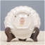 Plat en porcelaine - Assiette décorative orange Seabrook