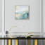 Turquoise Echoes I Canvas Abstract Print by Oliver Gal, Black Frame, 12 x 12-594800072-594800122