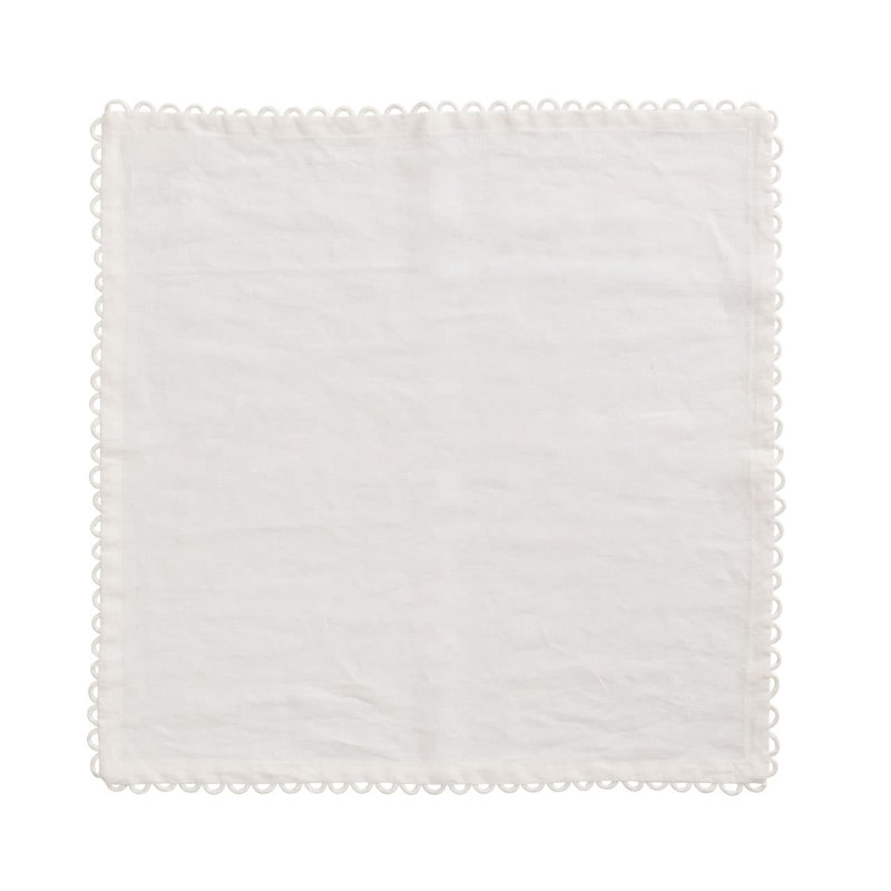 Loop Edge Linen Napkin