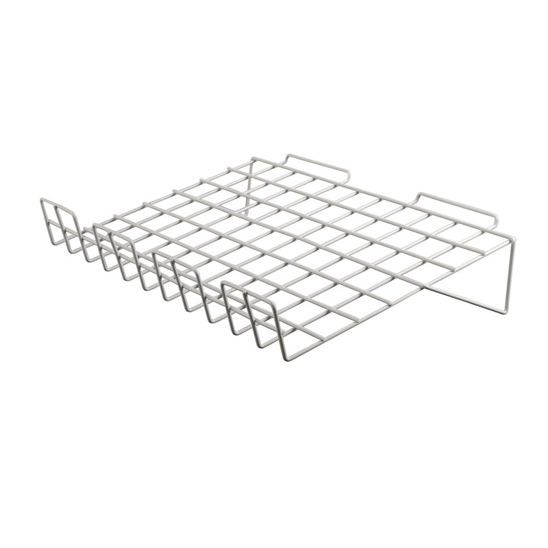 Steel Slatwall Accessory Kit 6 Piece Set, White