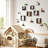 Wall-mounted Floating Wooden Shelves-1850008415