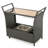 Mobile Bar Cart With Built-In Ice Bucket-106460858