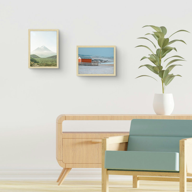 Gallery Matted Frame Set,Wall Mount Display, 12.755" H x 9.763" W x 0.708" D