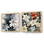 Northfields - Ensemble de 2 collages carrés floraux-101850561-101850564