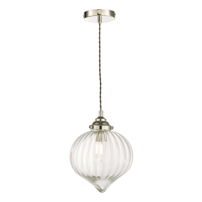 Abdimalik 1 - Light Pendant, Polished Nickel