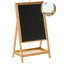 YAMBA Beliani Solid Wood Free Standing Easel