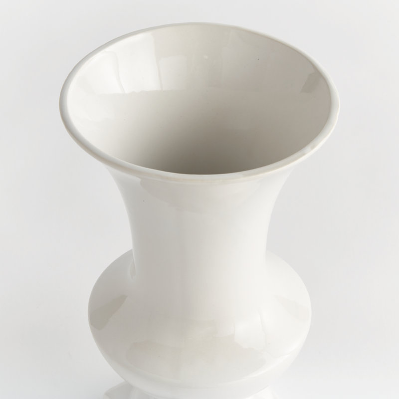 Antoinette Handmade Ceramic Table Vase, 11.75" H x 6.5" W x 6.5" D