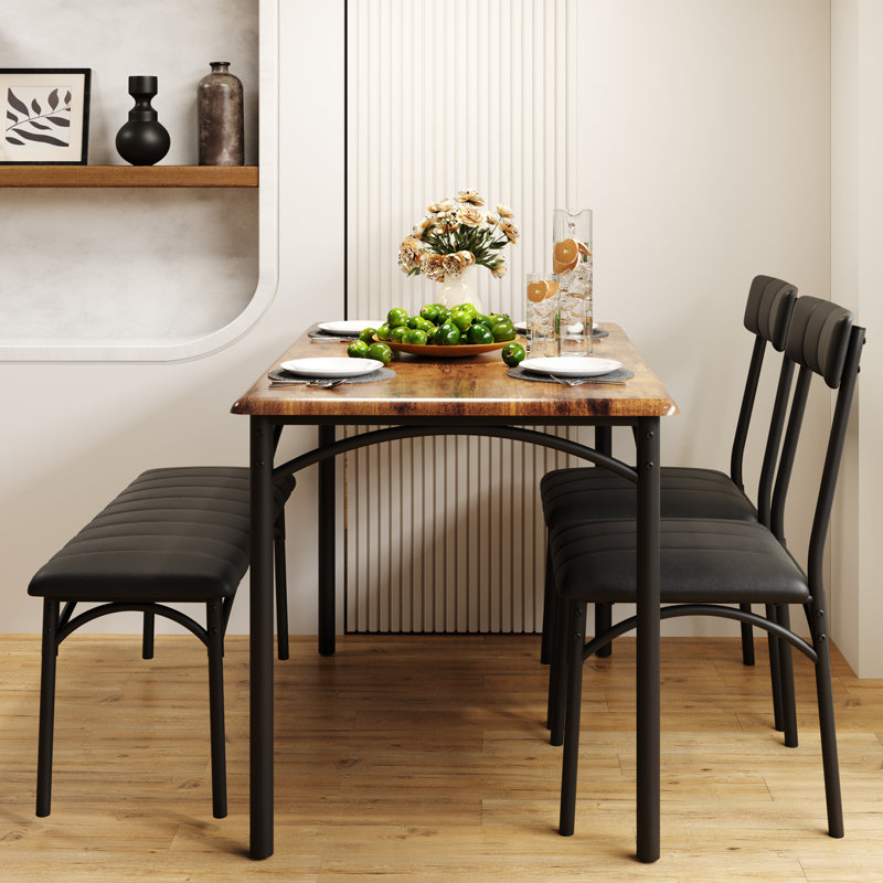 Dining Set, Brown, Brown, Brown, Brown