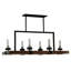 Grand Terrace 6 - Light LED Pendant
