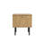 Latitude Run Lanai End Table in Modern Design Nightstand with Storage-559322346