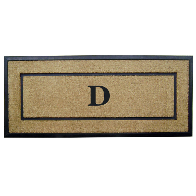 Tapis de porte antidérapant pour l'extérieur, L 24 po x L 57 po, D