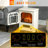 Electric Fireplace Heater with Realistic LED Flames-1963493488