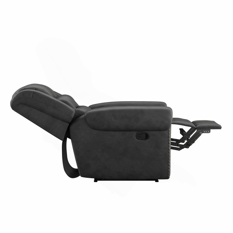 Causeuse inclinable grise, Gris