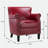 Hadley Red Club Chair