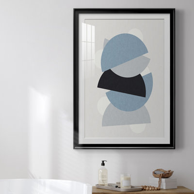 Shapely Blues I, reproduction encadrée de qualité supérieure - prête à être suspendue 46867