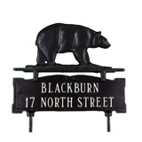 2-Line Lawn Address Sign