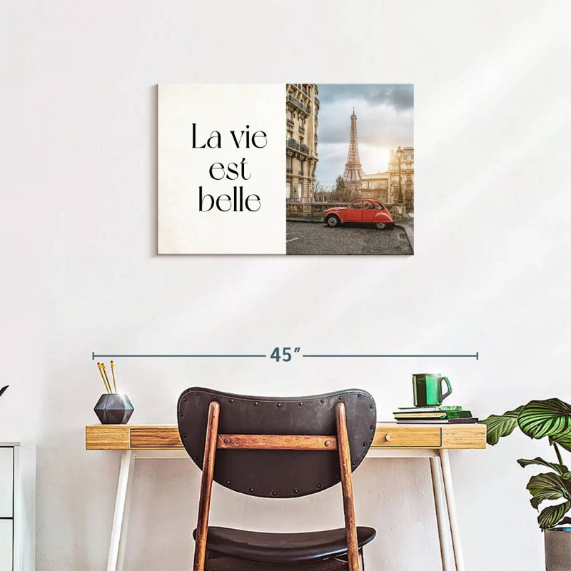 Lilie La Vie Est Belle, 20" H x 30" W