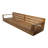 Pacific Teak Outdoor Sofa with Sunbrella Cushions-2134043693