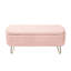 Banc rembourré en fausse fourrure-1853570153
