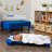 ECR4Kids Rest Time Blanket for Cots & Mats, Sleeping Accessories, 12-Pack
