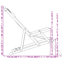 Polyester/Polyester Blend Padded Camping / Beach Folding Chair Folding Chair Set