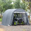 Atv Round-top Portable Shed 10'x10'x8'-119728020