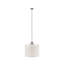 Luminaire suspendu en métal avec abat-jour tambour