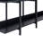 5 Tier Bookcase Home Office Open Bookshelf, Vintage Industrial Style Shelf With Metal Frame, MDF Board-79204197