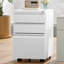 Carreiro 3 Drawer Office storage unit,Steel Filing Cabinet-1195610217