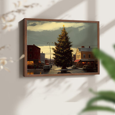 Chirstmas Art-CCCLXXXV -Framed Print - Restickable